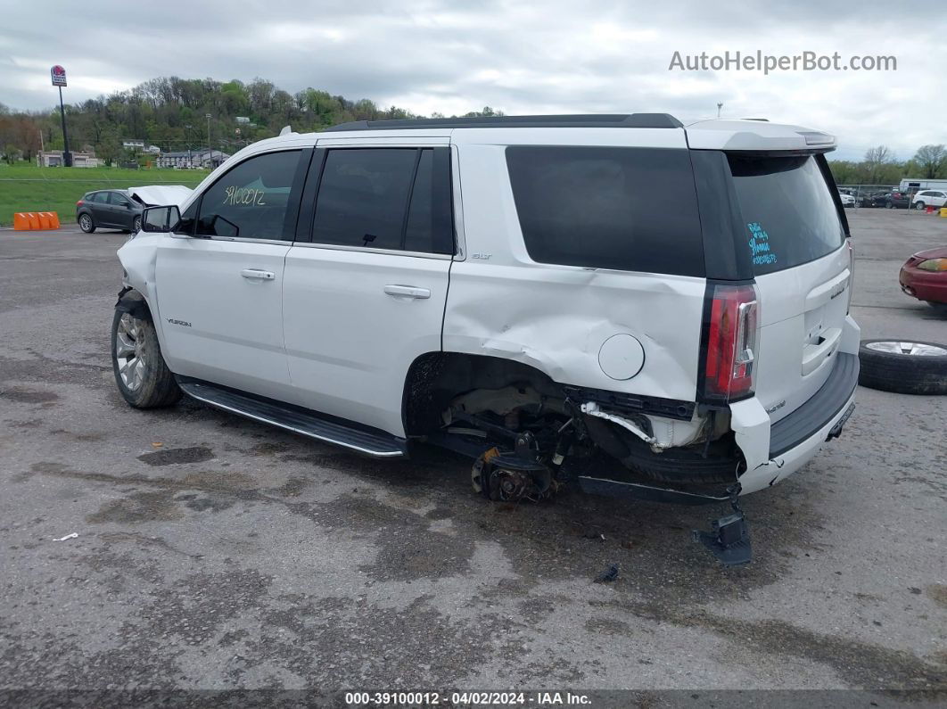 2017 Gmc Yukon Slt White vin: 1GKS2BKC4HR182559