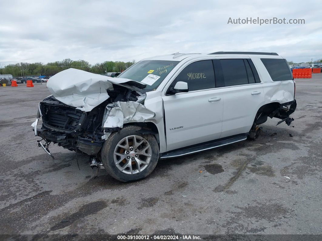 2017 Gmc Yukon Slt White vin: 1GKS2BKC4HR182559