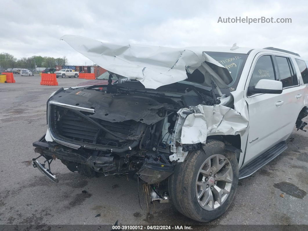 2017 Gmc Yukon Slt White vin: 1GKS2BKC4HR182559