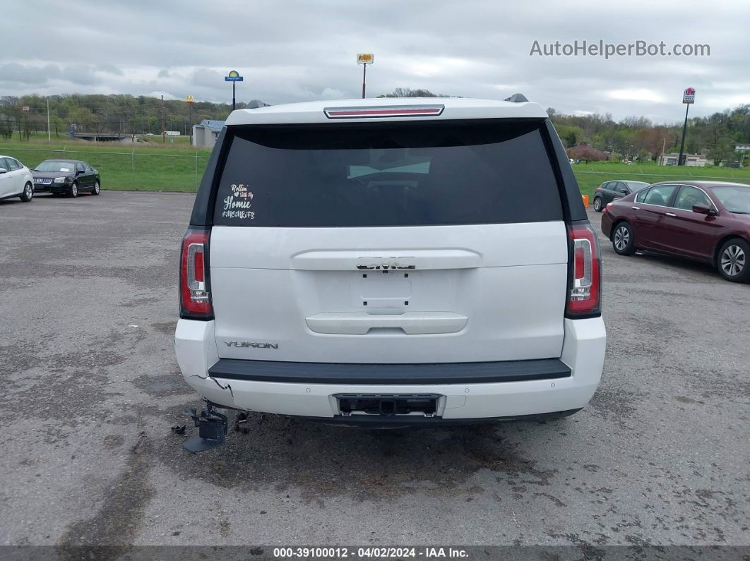 2017 Gmc Yukon Slt White vin: 1GKS2BKC4HR182559