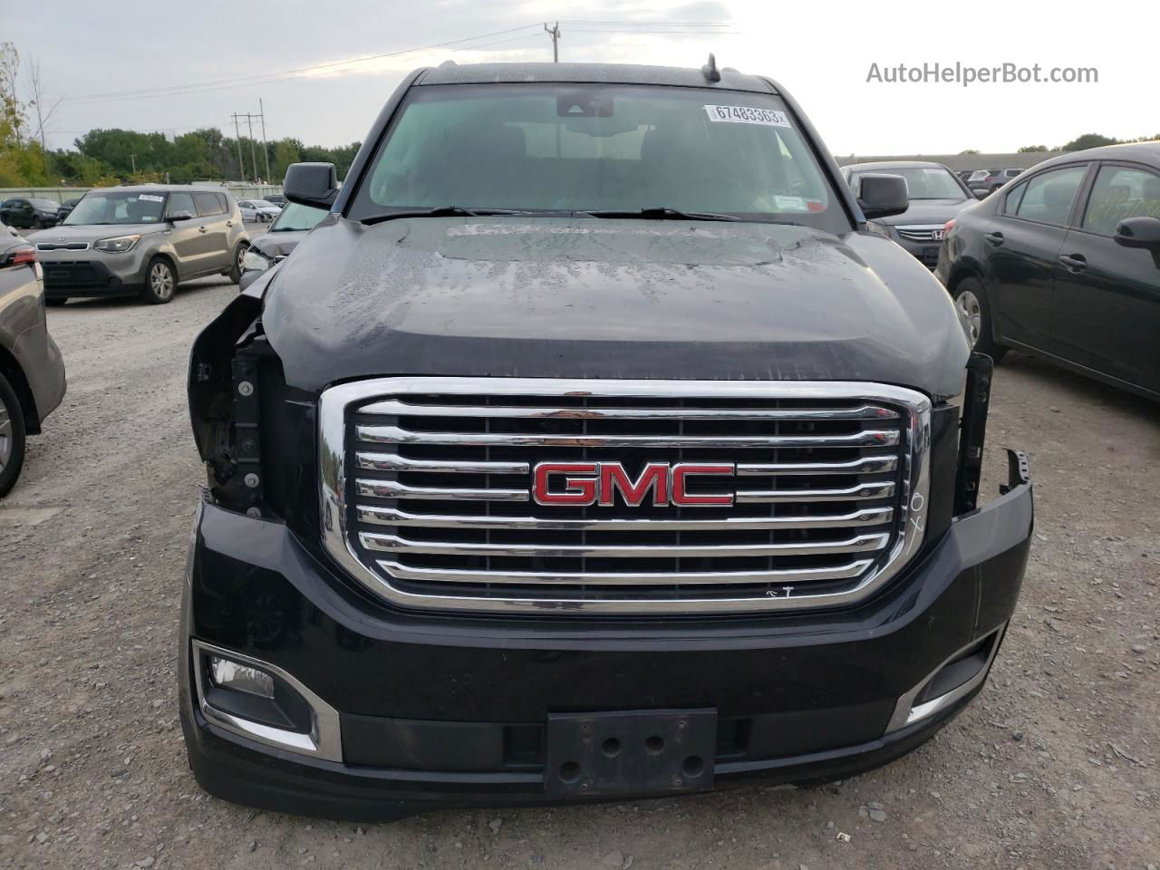 2017 Gmc Yukon Slt Черный vin: 1GKS2BKC4HR269572