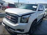 2020 Gmc Yukon 4wd Slt White vin: 1GKS2BKC5LR154228