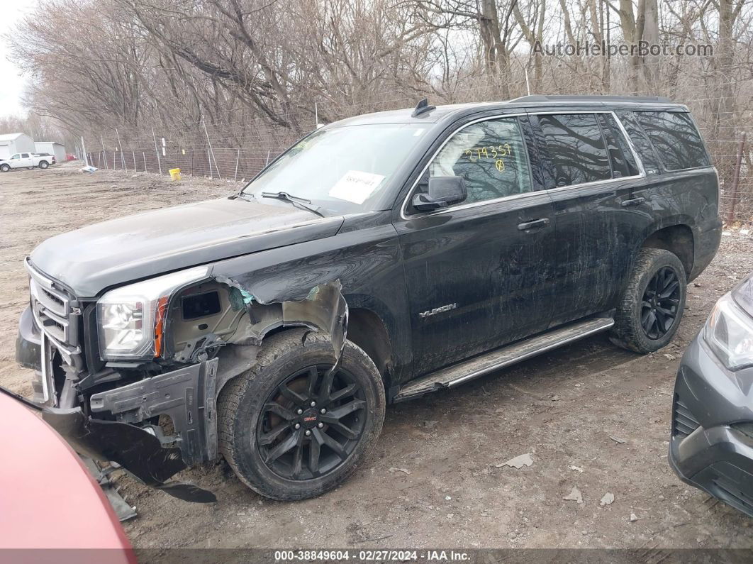 2020 Gmc Yukon 4wd Slt Black vin: 1GKS2BKC5LR279357