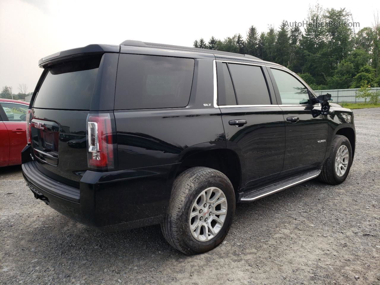 2017 Gmc Yukon Slt Черный vin: 1GKS2BKC6HR149630