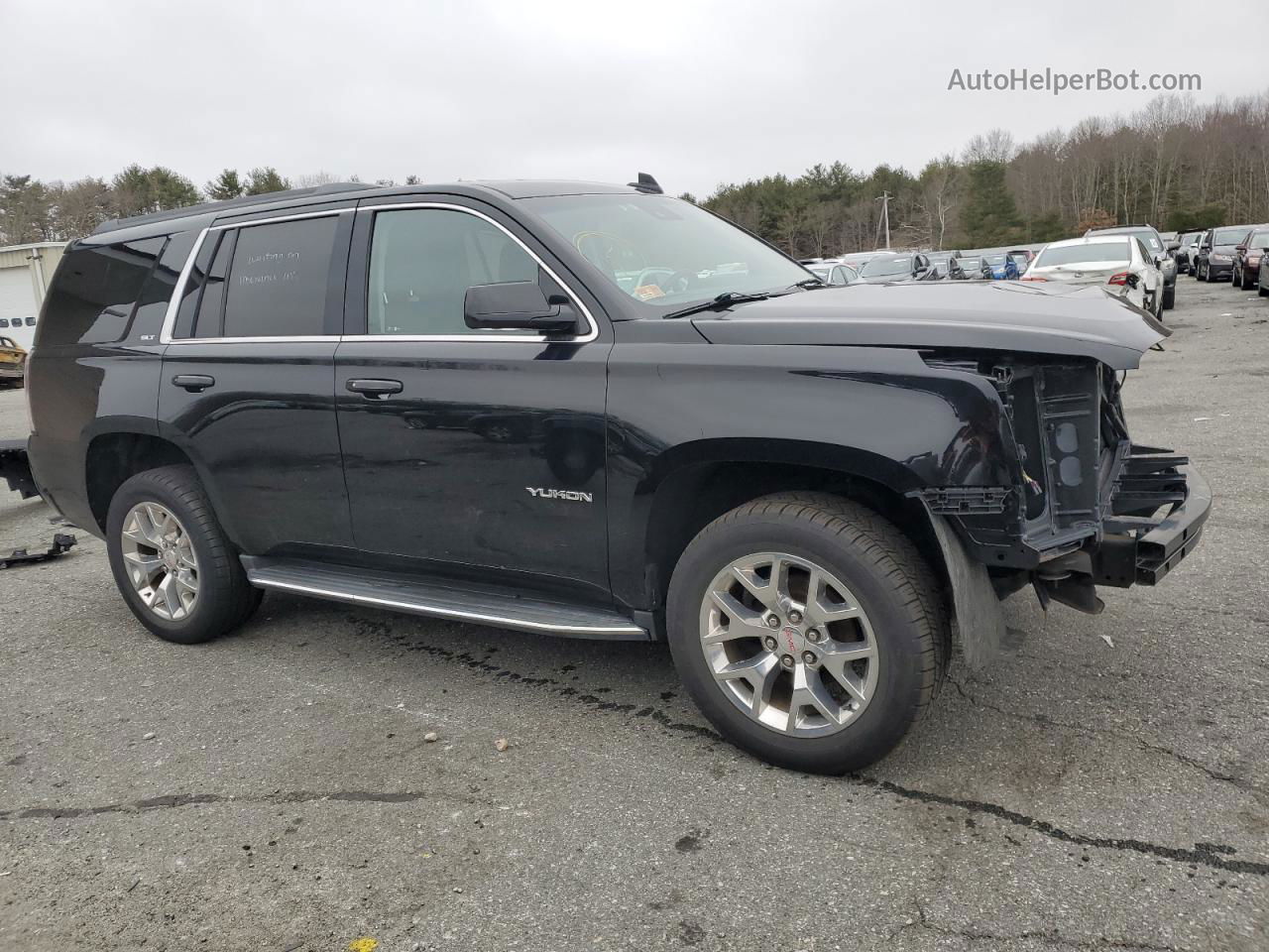 2017 Gmc Yukon Slt Черный vin: 1GKS2BKC6HR383251