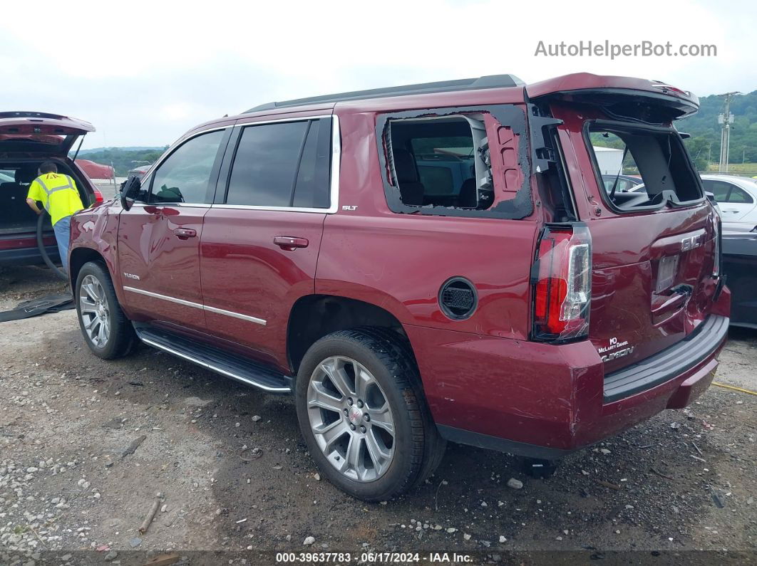 2020 Gmc Yukon 4wd Slt Red vin: 1GKS2BKC6LR102963