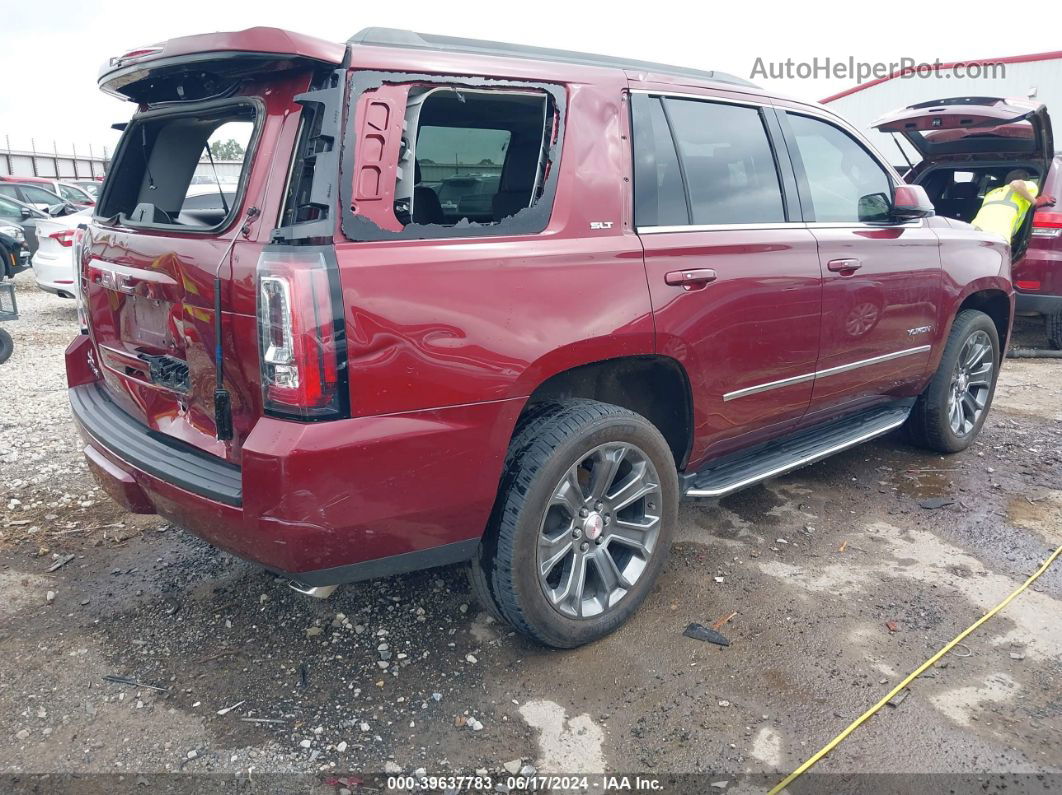 2020 Gmc Yukon 4wd Slt Red vin: 1GKS2BKC6LR102963