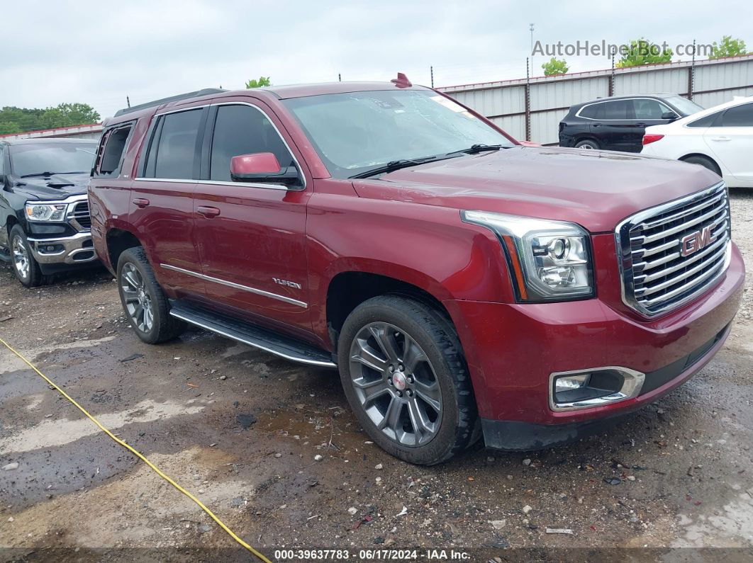 2020 Gmc Yukon 4wd Slt Red vin: 1GKS2BKC6LR102963