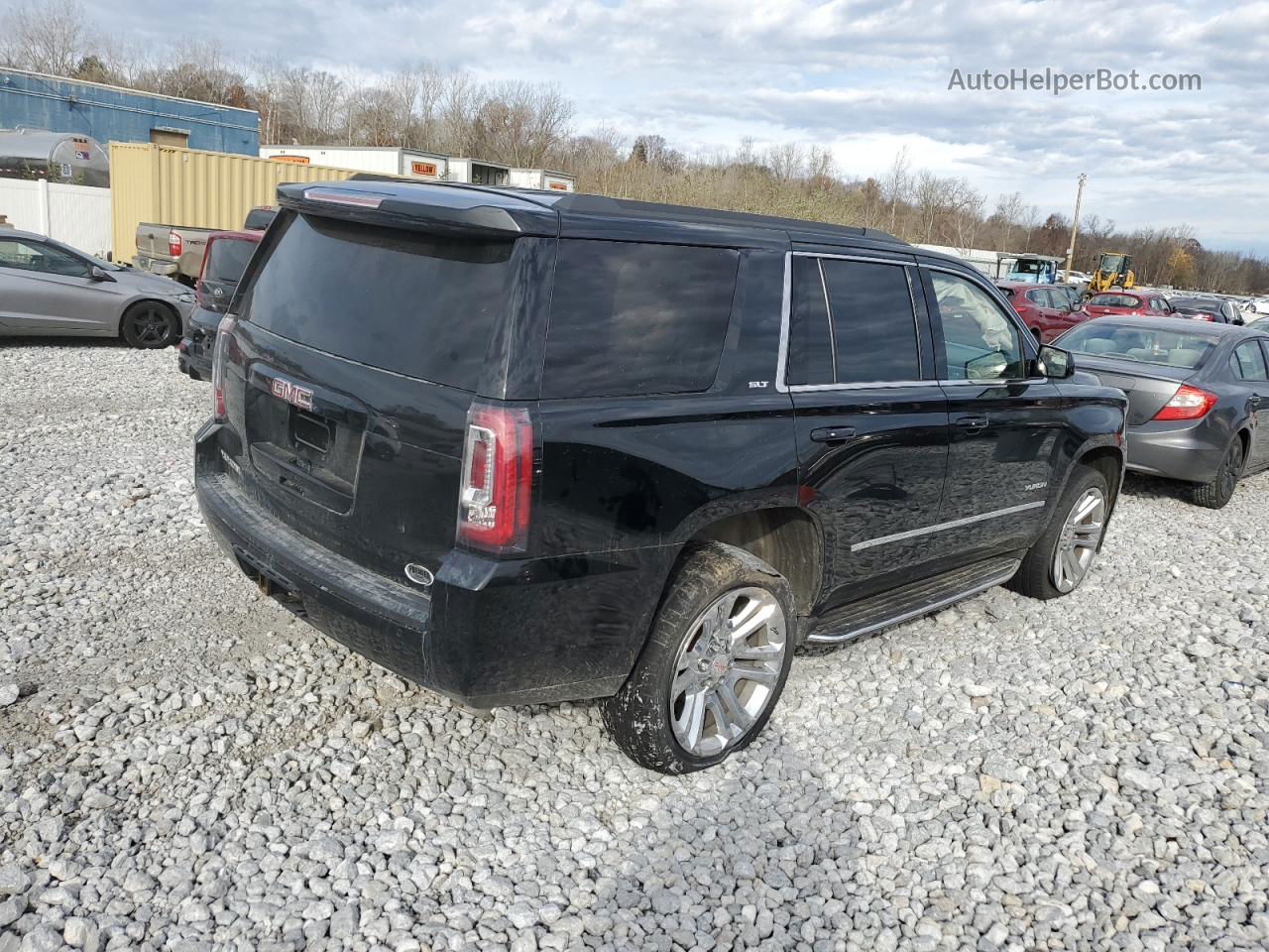 2017 Gmc Yukon Slt Черный vin: 1GKS2BKC7HR324290