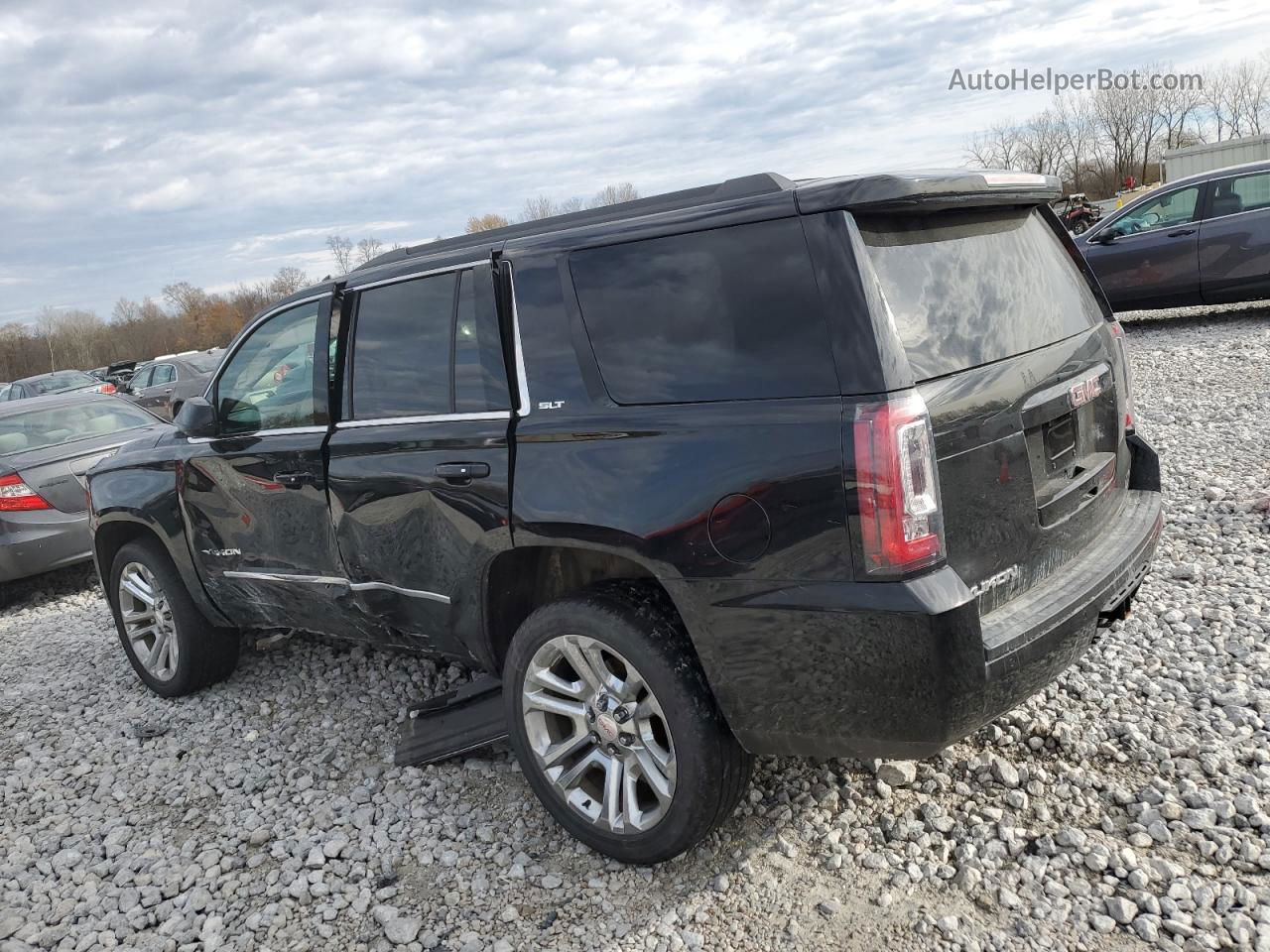 2017 Gmc Yukon Slt Черный vin: 1GKS2BKC7HR324290