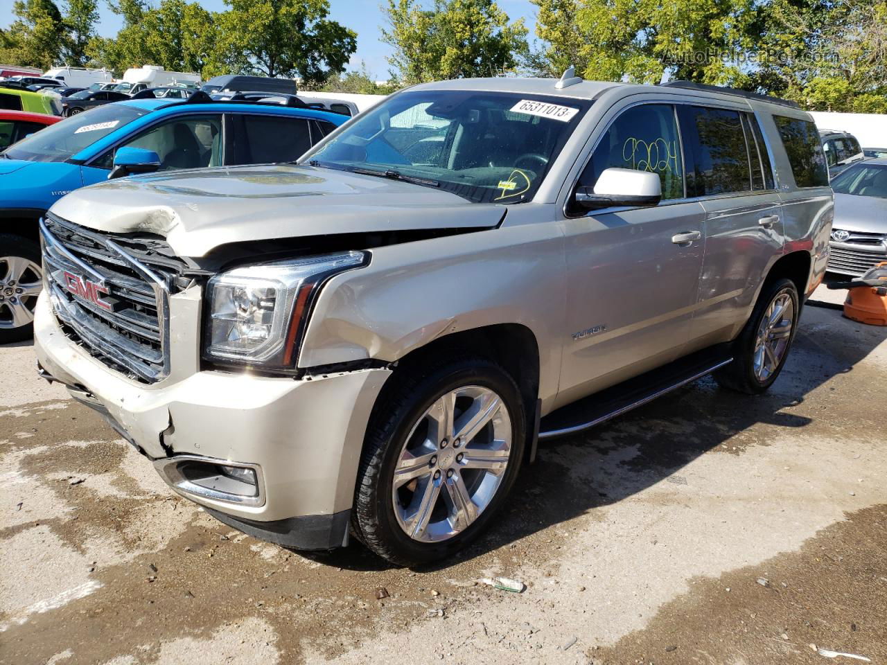 2017 Gmc Yukon Slt Бежевый vin: 1GKS2BKC8HR385647