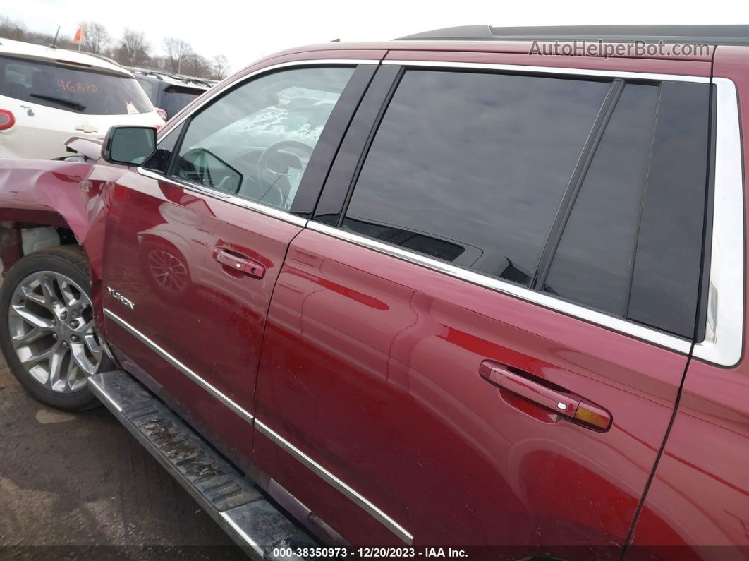 2020 Gmc Yukon 4wd Slt Burgundy vin: 1GKS2BKC8LR191578