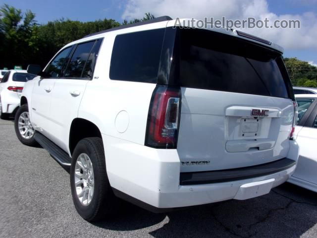 2020 Gmc Yukon Slt White vin: 1GKS2BKC8LR265288