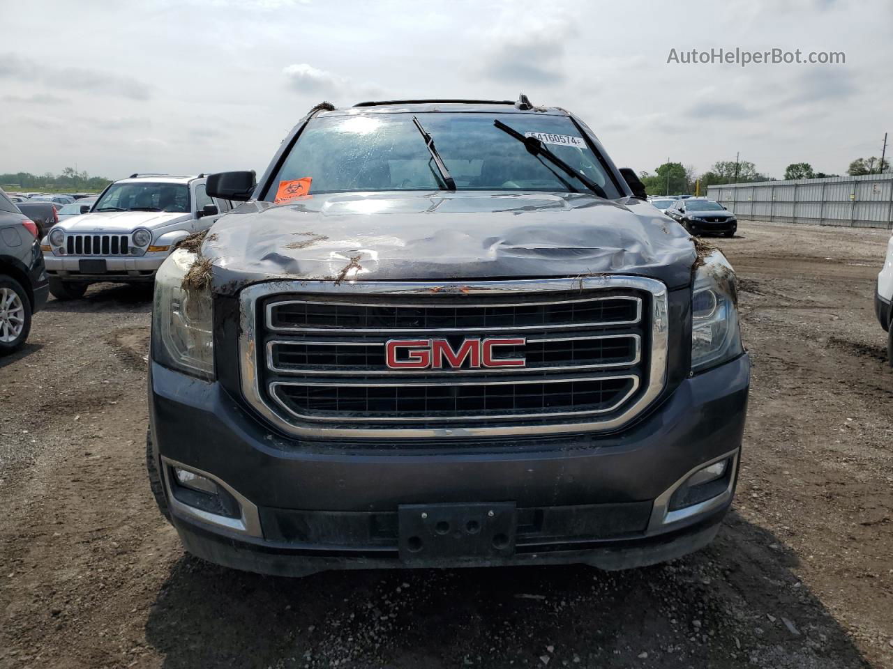 2017 Gmc Yukon Slt Черный vin: 1GKS2BKC9HR166311