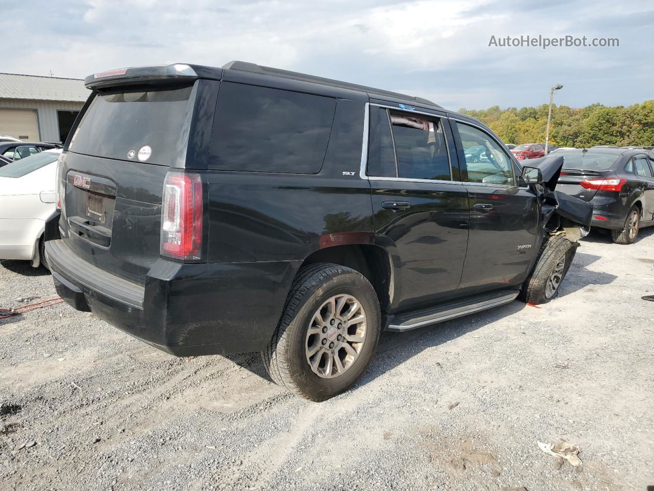 2017 Gmc Yukon Slt Black vin: 1GKS2BKC9HR382210