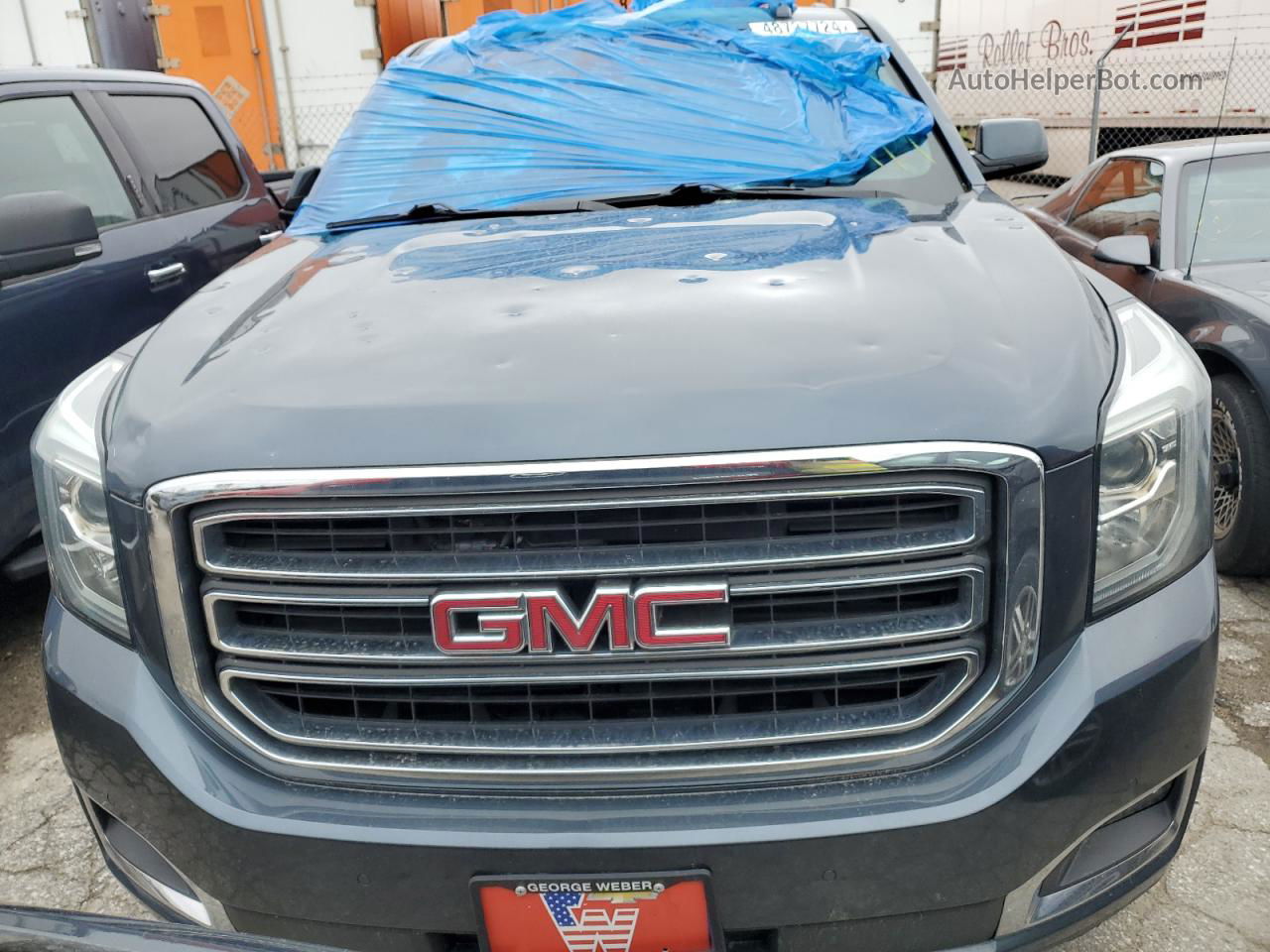 2020 Gmc Yukon Slt Синий vin: 1GKS2BKC9LR159027