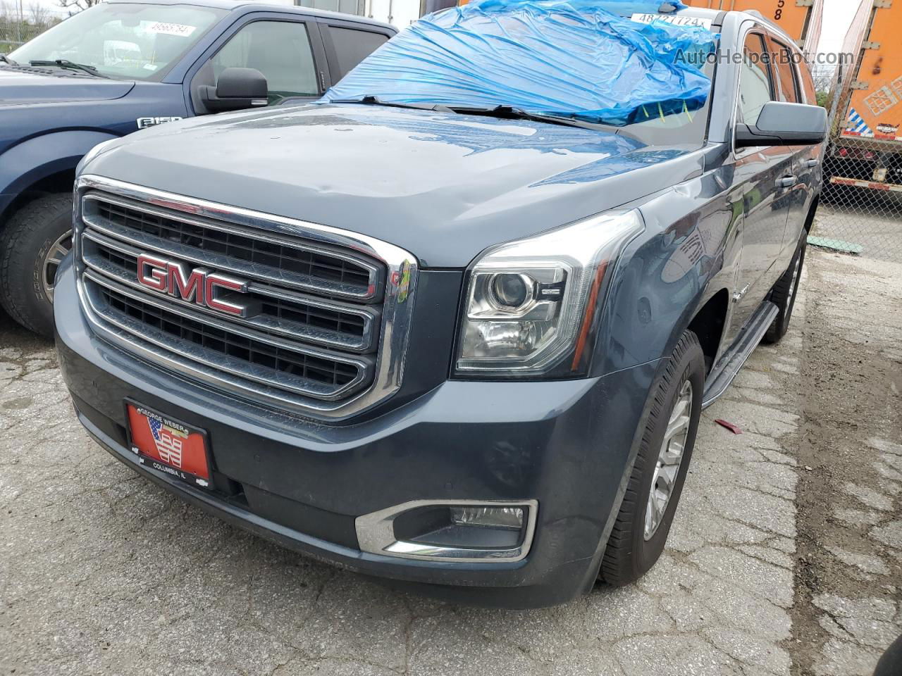 2020 Gmc Yukon Slt Синий vin: 1GKS2BKC9LR159027