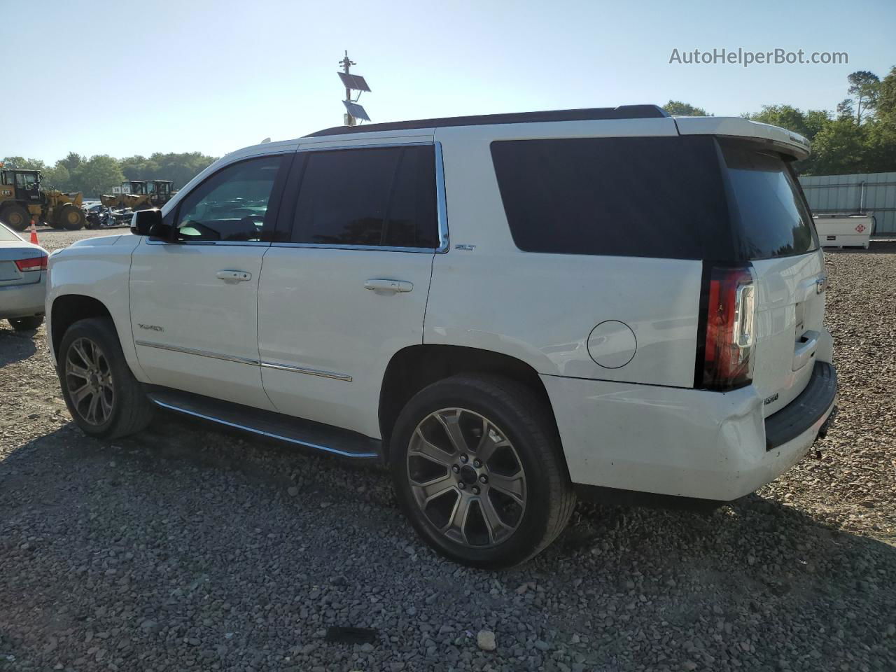 2017 Gmc Yukon Slt White vin: 1GKS2BKCXHR288210