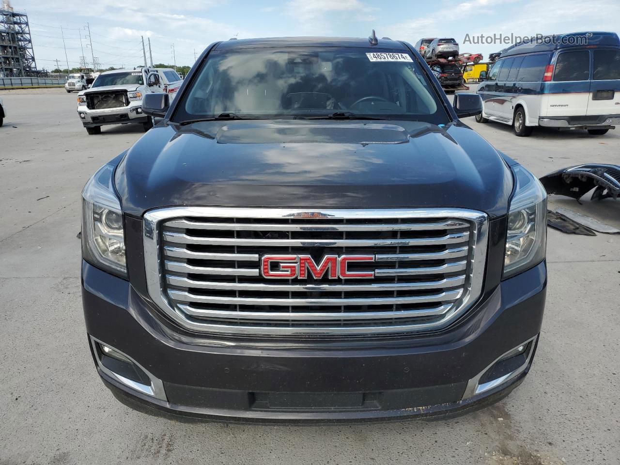 2017 Gmc Yukon Slt Charcoal vin: 1GKS2BKCXHR406515