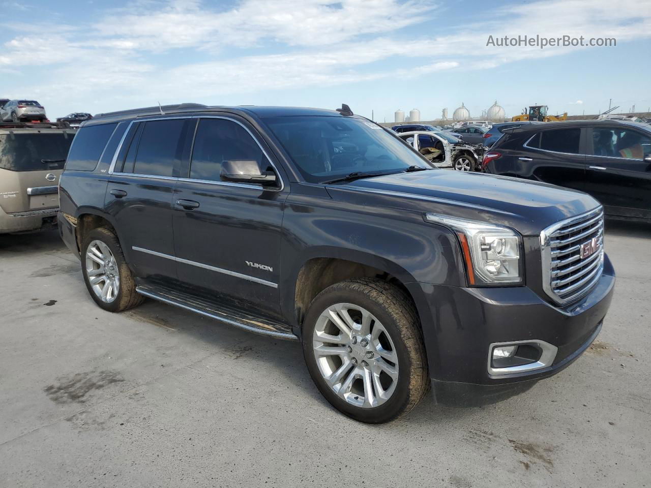 2017 Gmc Yukon Slt Charcoal vin: 1GKS2BKCXHR406515