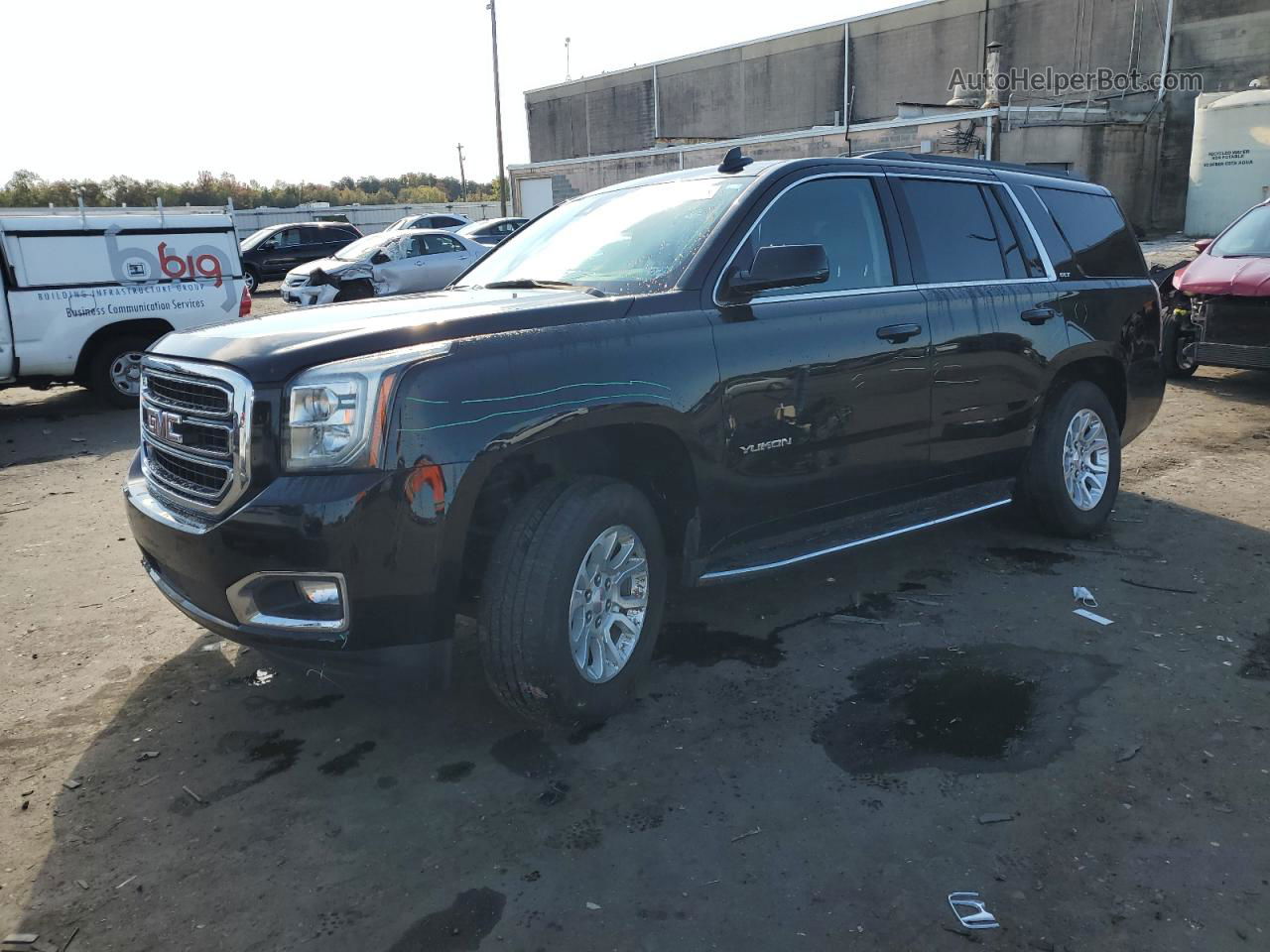 2020 Gmc Yukon Slt Black vin: 1GKS2BKCXLR176385