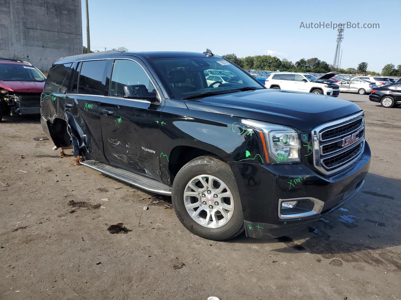 2020 Gmc Yukon Slt Black vin: 1GKS2BKCXLR176385