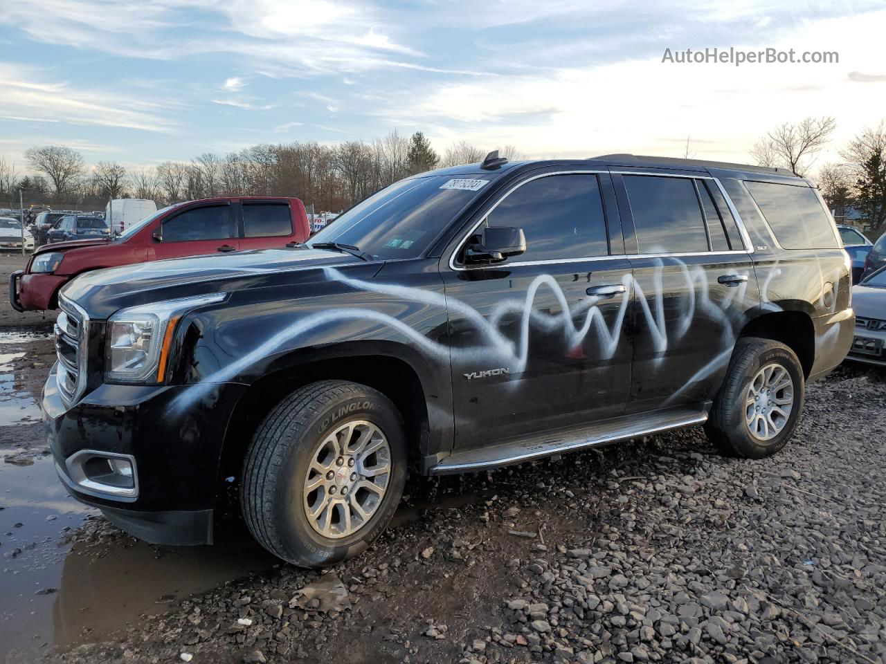 2020 Gmc Yukon Slt Black vin: 1GKS2BKCXLR271920