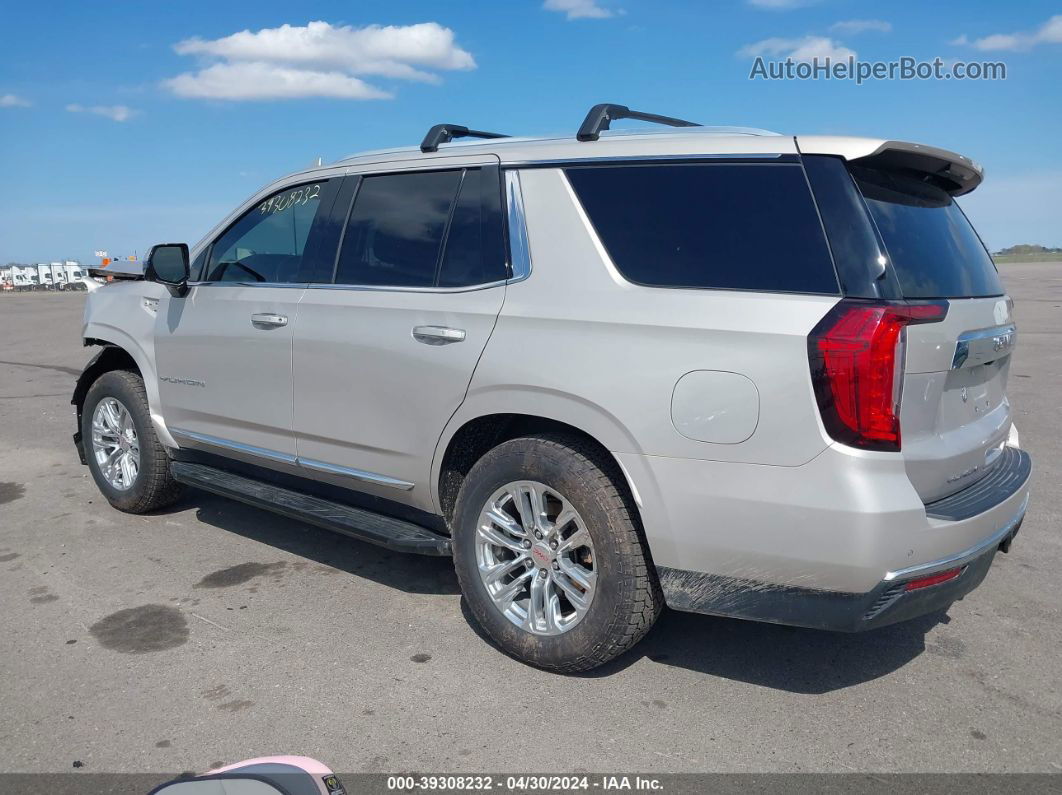 2021 Gmc Yukon 4wd Slt Beige vin: 1GKS2BKD1MR115288