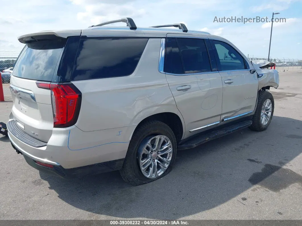 2021 Gmc Yukon 4wd Slt Beige vin: 1GKS2BKD1MR115288