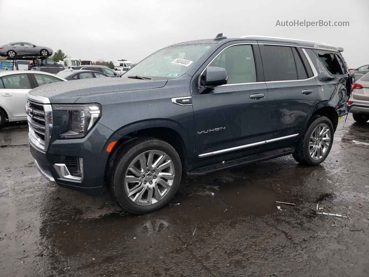 2021 Gmc Yukon Slt Black vin: 1GKS2BKD1MR152857