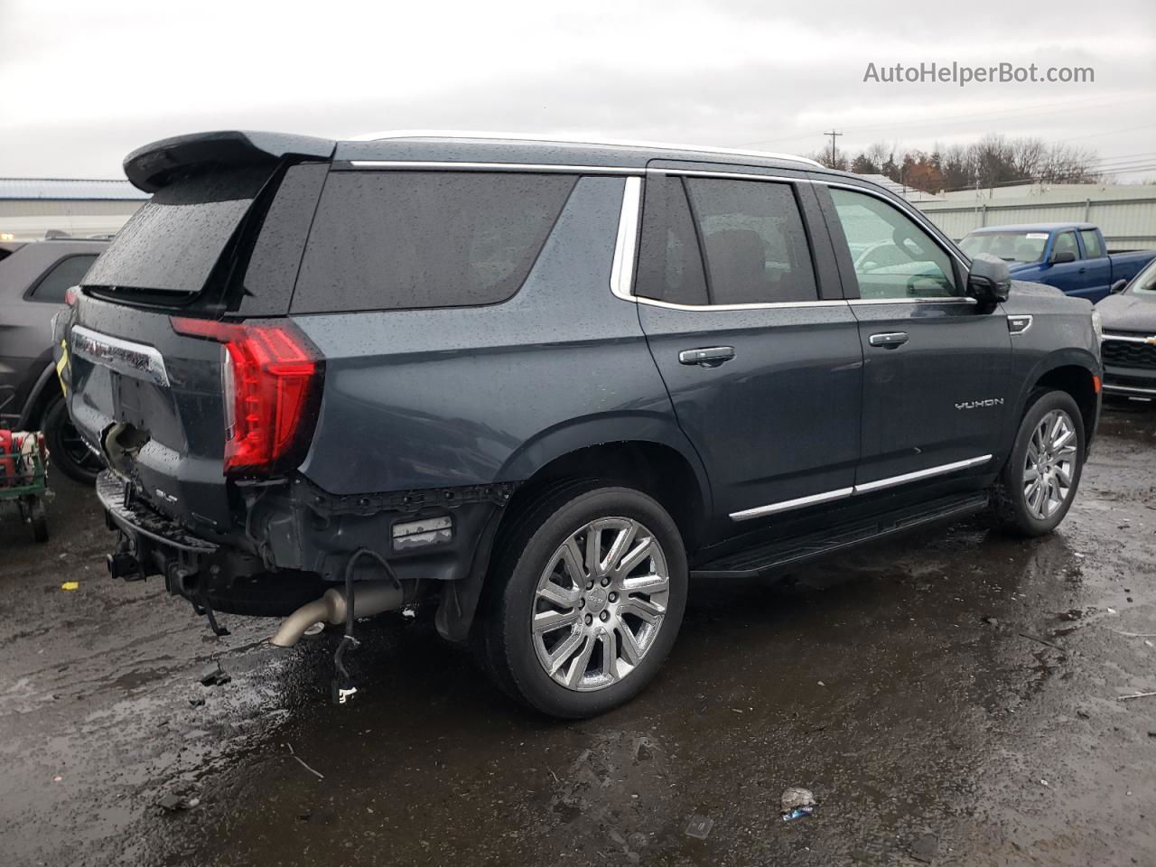 2021 Gmc Yukon Slt Black vin: 1GKS2BKD1MR152857