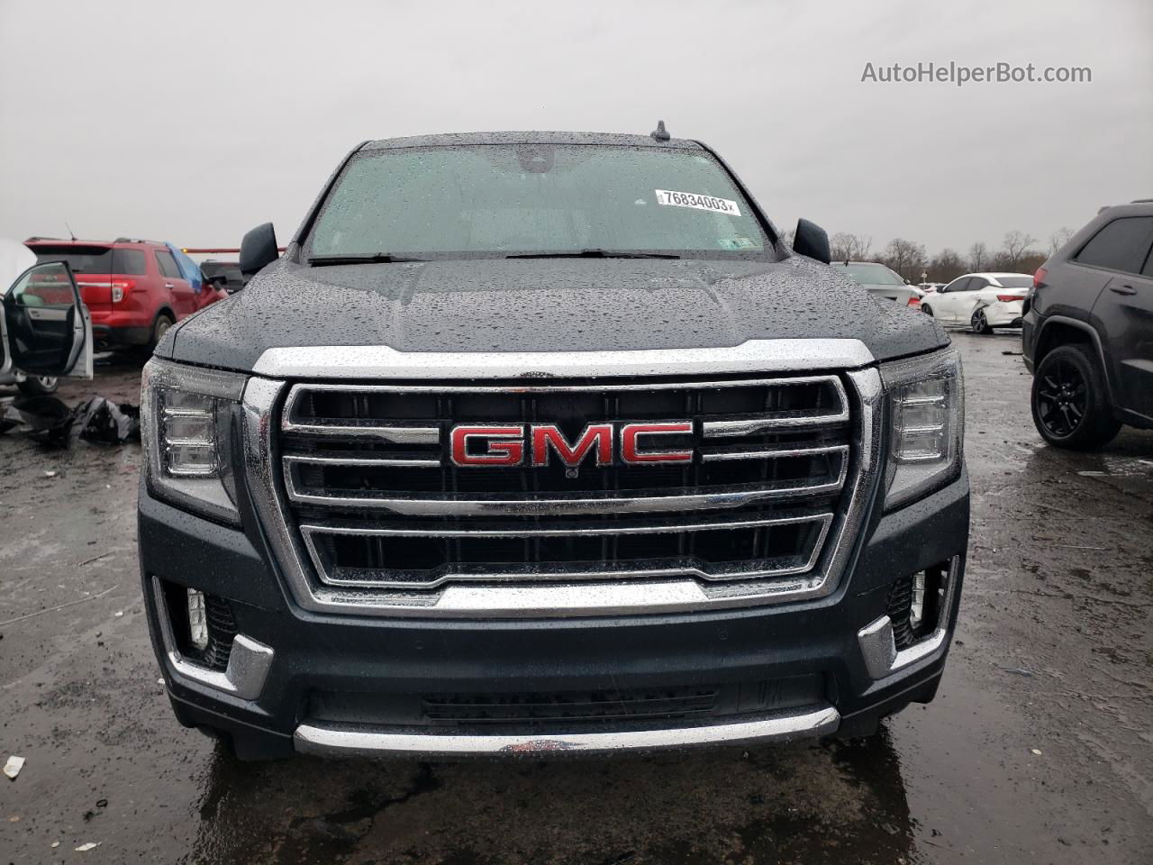 2021 Gmc Yukon Slt Black vin: 1GKS2BKD1MR152857