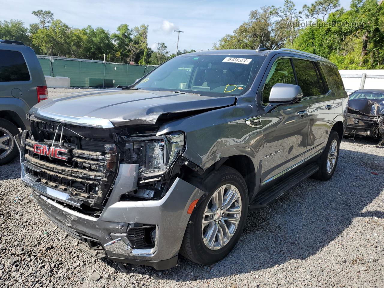 2021 Gmc Yukon Slt Gray vin: 1GKS2BKD2MR404860