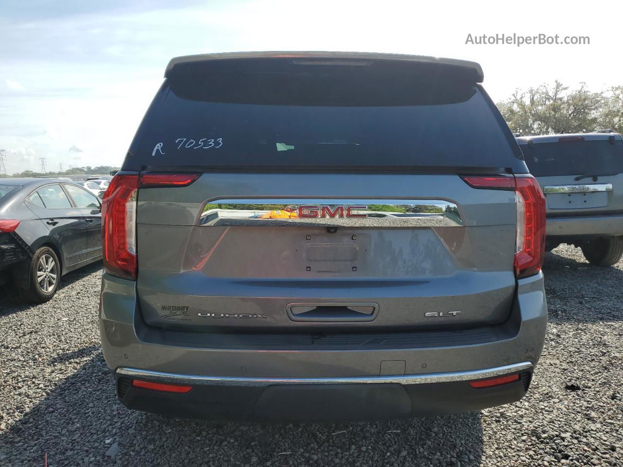 2021 Gmc Yukon Slt Gray vin: 1GKS2BKD2MR404860