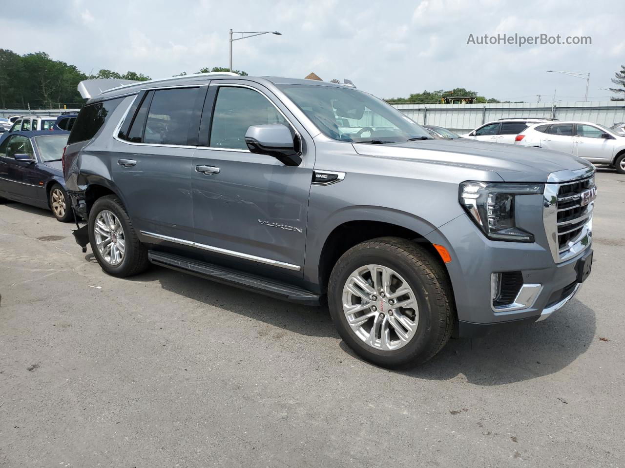 2021 Gmc Yukon Slt Угольный vin: 1GKS2BKD3MR142217