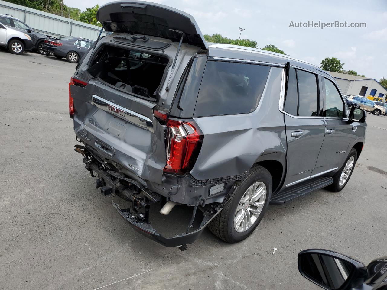 2021 Gmc Yukon Slt Charcoal vin: 1GKS2BKD3MR142217