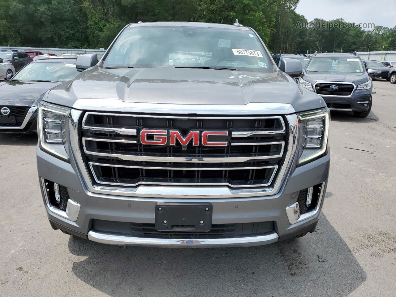 2021 Gmc Yukon Slt Charcoal vin: 1GKS2BKD3MR142217