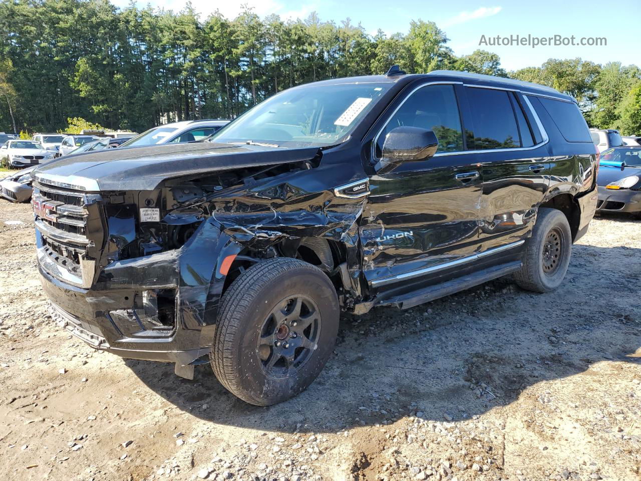 2021 Gmc Yukon Slt Black vin: 1GKS2BKD5MR280390