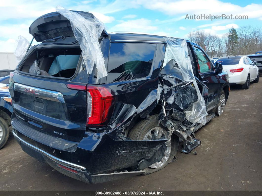 2021 Gmc Yukon 4wd Slt Black vin: 1GKS2BKD7MR401260