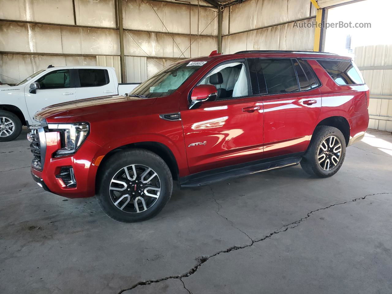 2021 Gmc Yukon At4 Red vin: 1GKS2CKD7MR310835