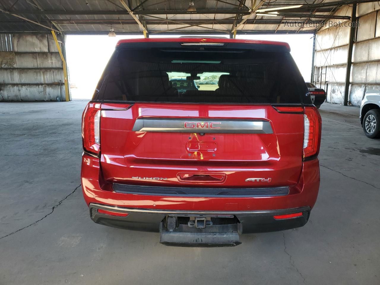 2021 Gmc Yukon At4 Red vin: 1GKS2CKD7MR310835