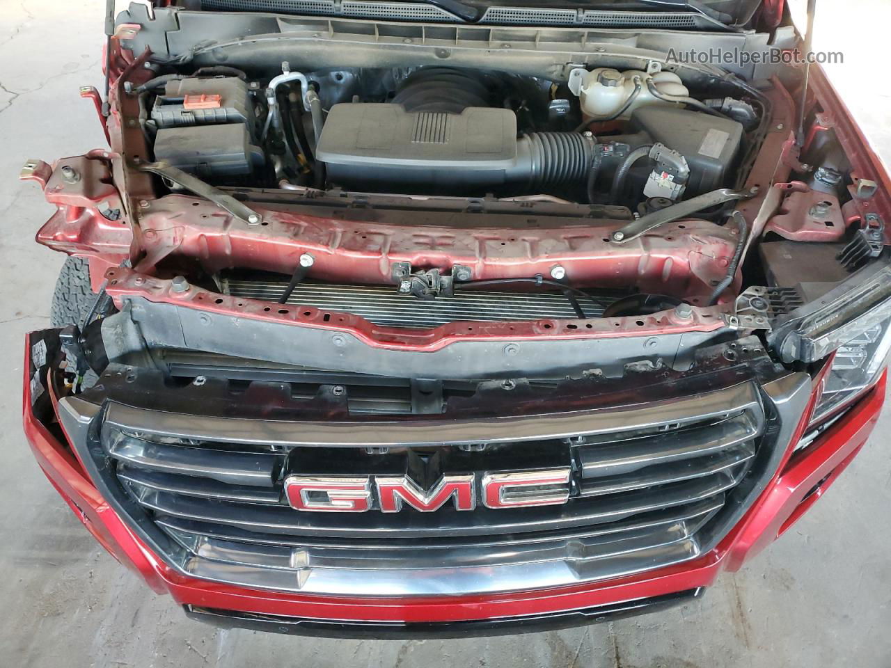 2021 Gmc Yukon At4 Red vin: 1GKS2CKD7MR310835