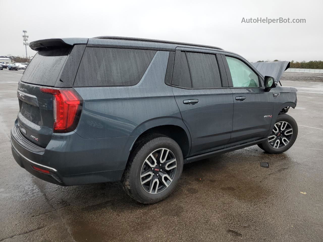 2021 Gmc Yukon At4 Gray vin: 1GKS2CKD7MR410059