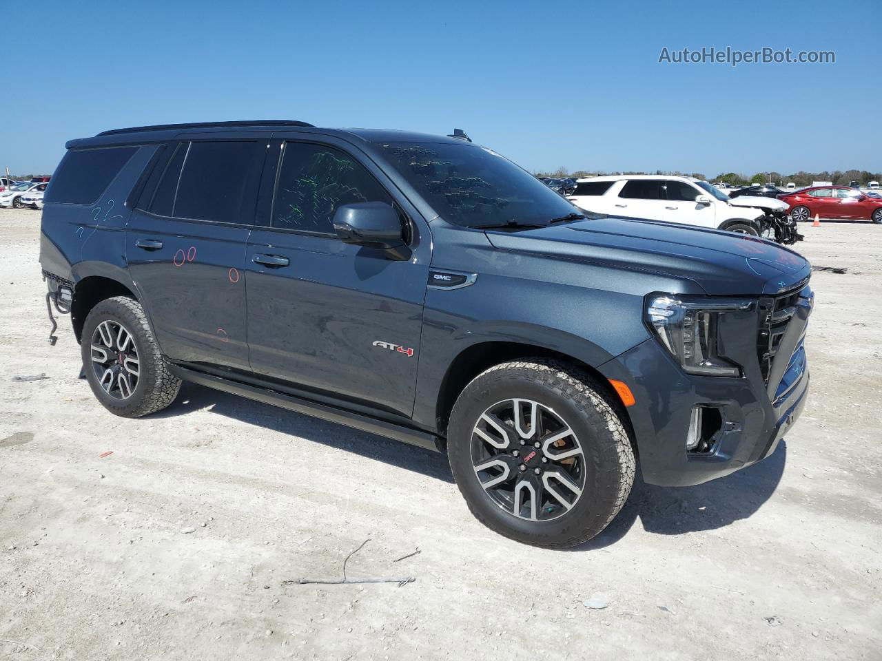 2021 Gmc Yukon At4 Синий vin: 1GKS2CKD9MR312182