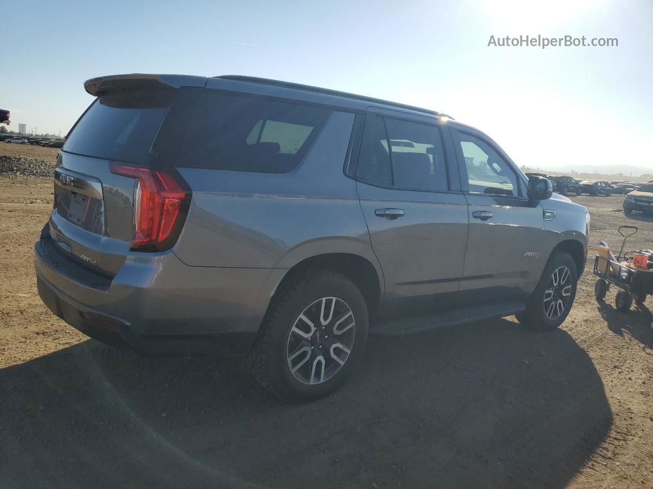 2021 Gmc Yukon At4 Gray vin: 1GKS2CKDXMR488349