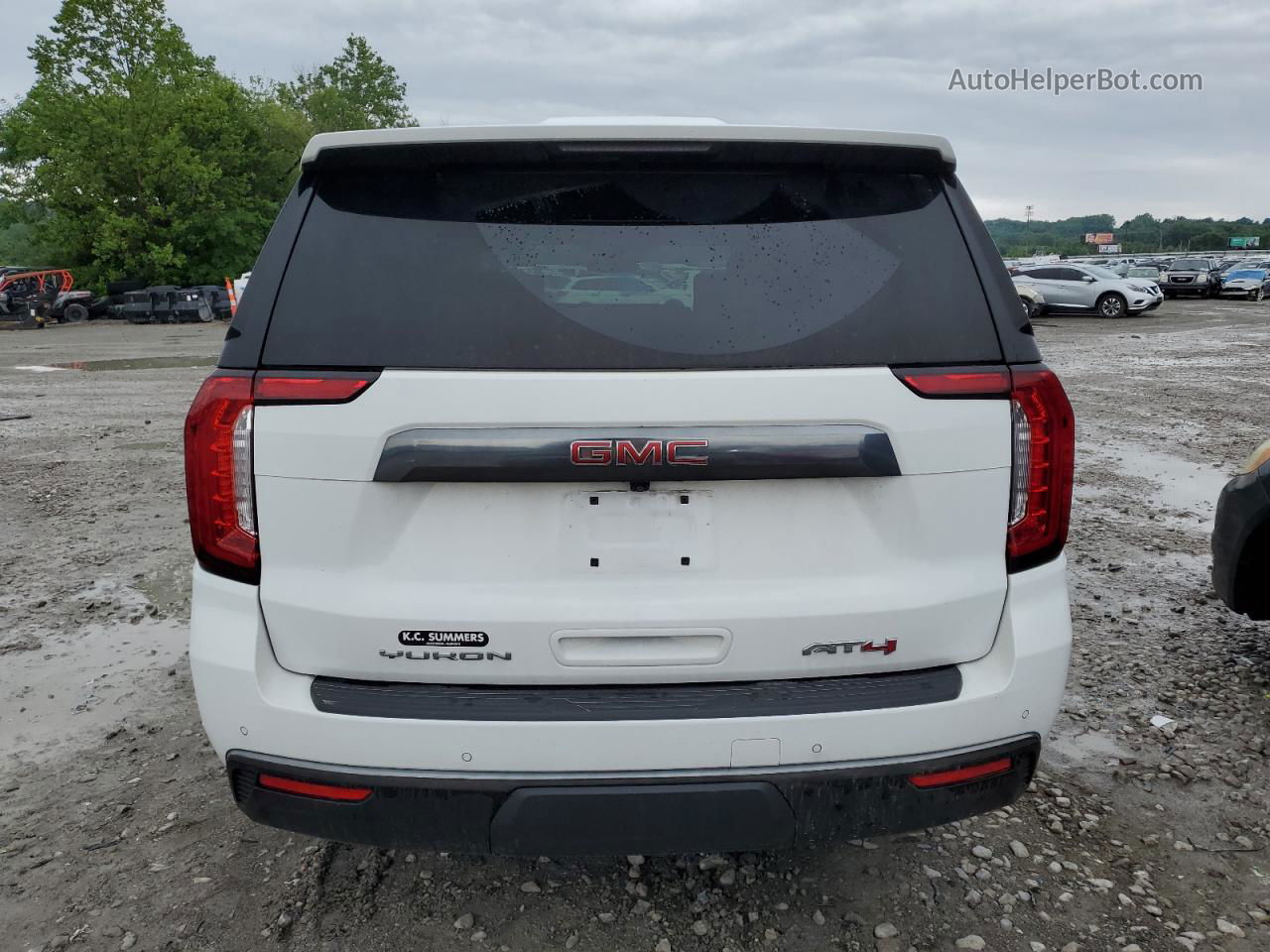 2021 Gmc Yukon At4 White vin: 1GKS2CKDXMR491512