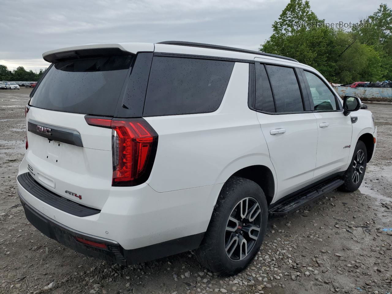 2021 Gmc Yukon At4 White vin: 1GKS2CKDXMR491512