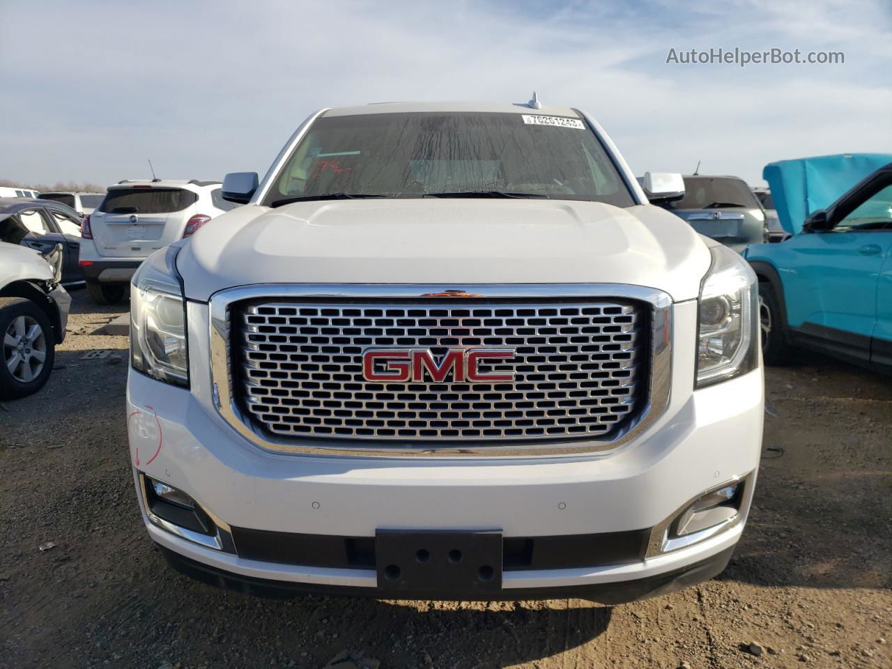 2017 Gmc Yukon Denali White vin: 1GKS2CKJ0HR115395