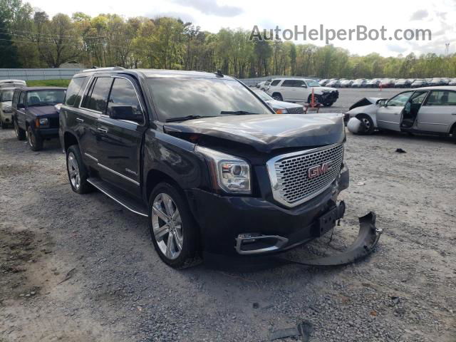 2017 Gmc Yukon Denali Black vin: 1GKS2CKJ0HR212855