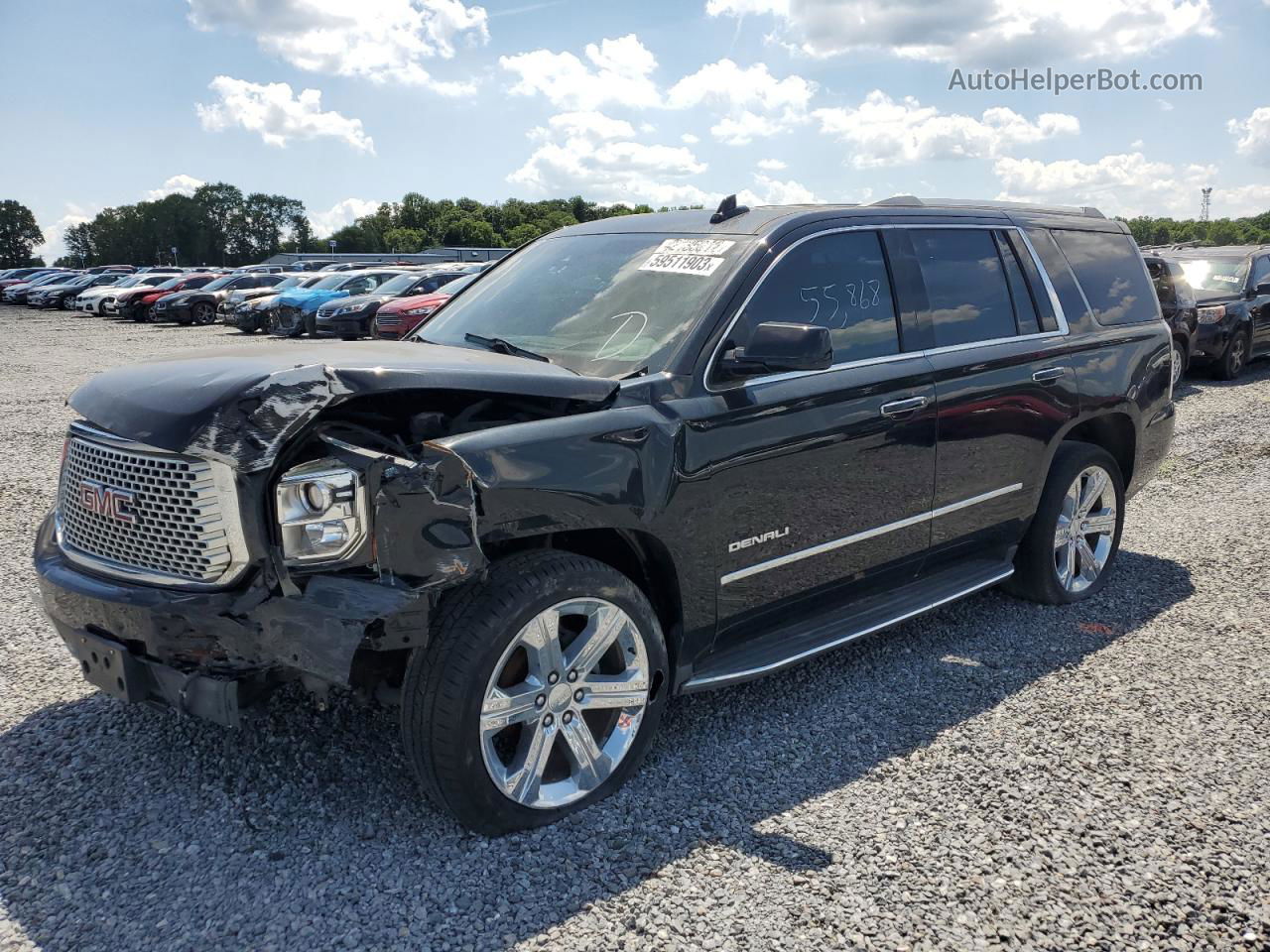 2017 Gmc Yukon Denali Black vin: 1GKS2CKJ0HR212855